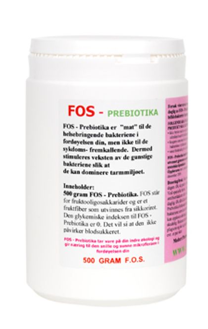 Hovedbilde Prebiotika - FOS, 250 gram