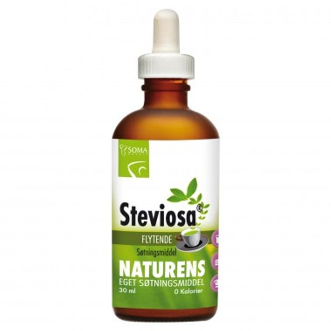 Hovedbilde Steviosa Flytende - 30 ml. Kun 2 stk igjen